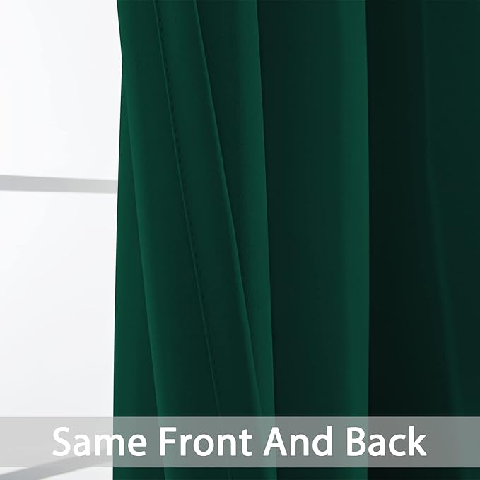 Yakamok Blackout Curtains Room Darkening Thermal Insulated Window Panels - Image 3