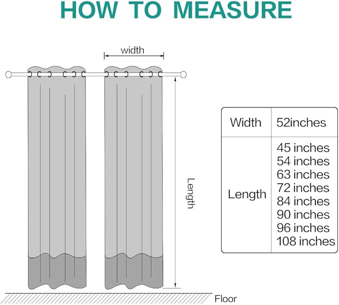 MIULEE 2 Panels Blackout Velvet Curtains Solid Soft Grommet Teal Curtains - Image 8