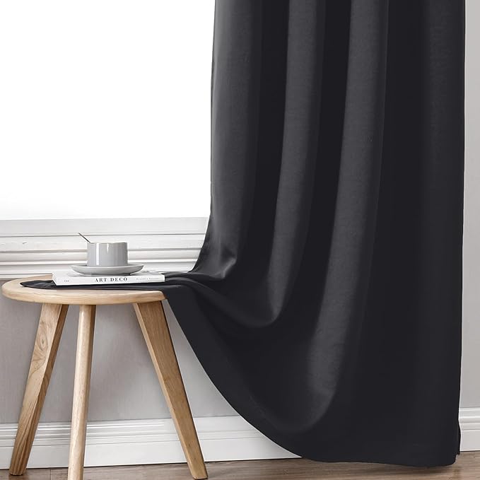 ChrisDowa 100% Blackout Curtains 84 inch Long - Image 7
