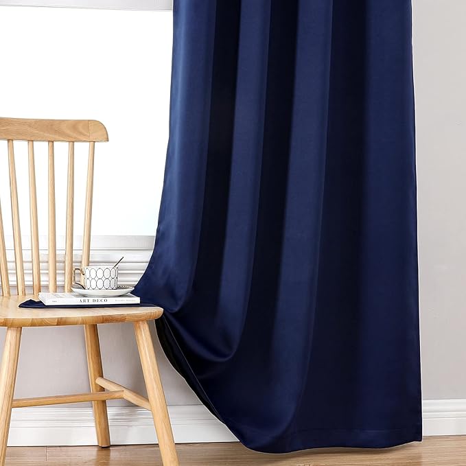 ChrisDowa 100% Blackout Curtains 63 inch Long - Image 7