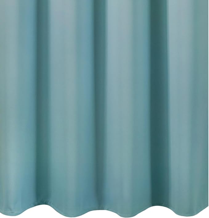 LEMOMO Stone Blue Thermal Blackout Curtains/52 x 54 Inch/Set of 2 Panels Room - Image 8