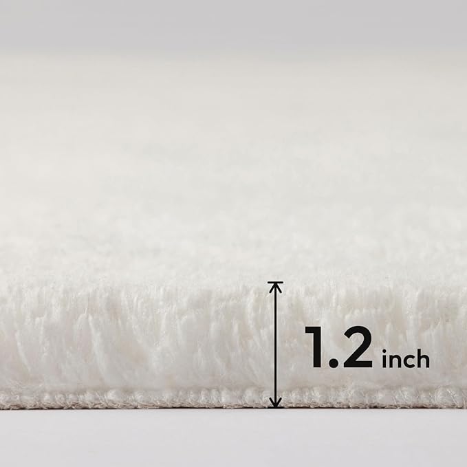 Ashler HOME DECO Ultra Soft Faux Rabbit Fur Chair Couch Cover Area Rug - Image 2