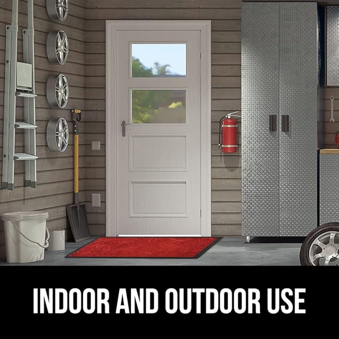 GORILLA GRIP 100% Waterproof All-Season WeatherMAX Doormat 35x23, US Designed - Image 9