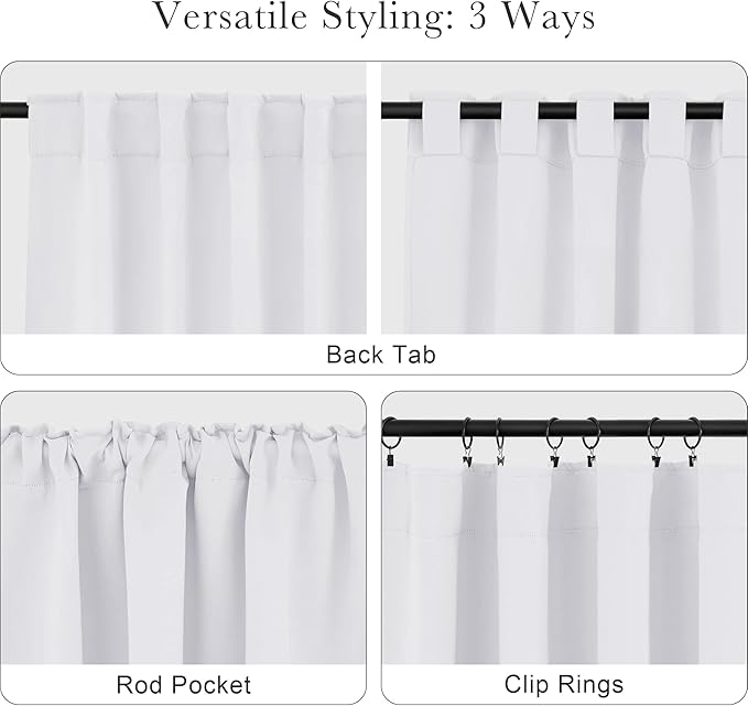 PONY DANCE White Window Curtains - Image 5