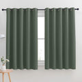 NICETOWN Thermal Insulated Dark Mallard Blackout Curtains by NICETOWN
