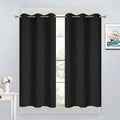 Yakamok Blackout Curtains for Bedroom, Room Darkening Thermal Insulated Grommet by Yakamok