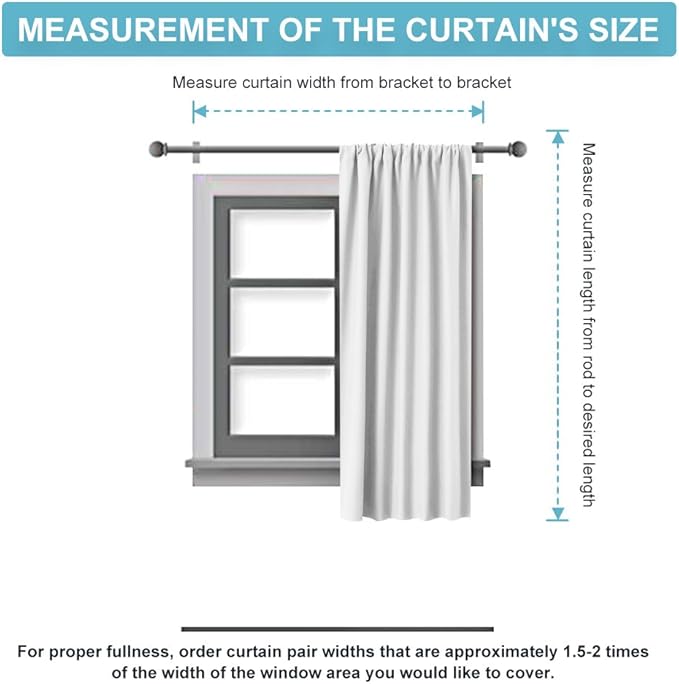 RYB HOME Blackout Curtains for Living Room - Image 8