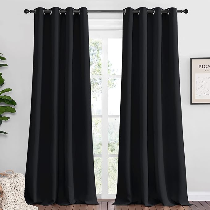 NICETOWN Halloween Patio Blackout Curtain Shades by NICETOWN