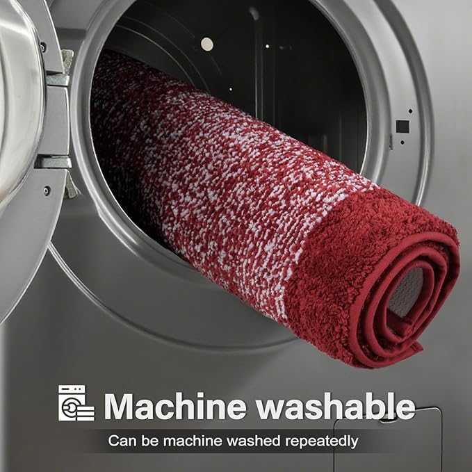 36x24 Large Bathroom Rugs Washable Non Slip, Soft Absorbent Quick Dry Mats - Image 9