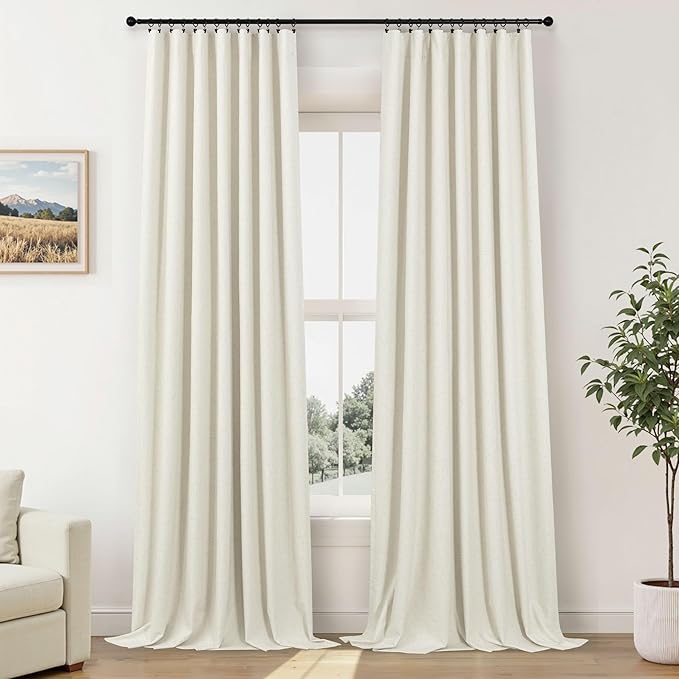 100% Blackout Curtains 90 Inch Long - Image 9