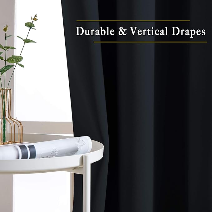 NICETOWN Patio Blackout Curtain Panels - Image 3