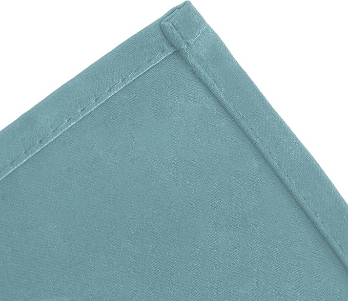 LEMOMO Blackout Curtains 66 x 84 inch/Stone Blue Curtains Set of 2 - Image 7