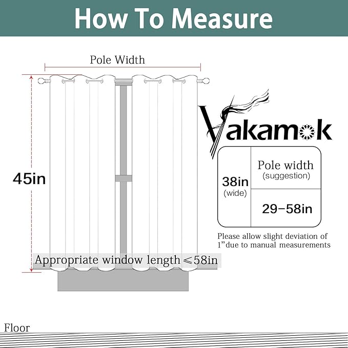 Yakamok Blackout Curtains for Bedroom, Room Darkening Thermal Insulated Grommet - Image 7