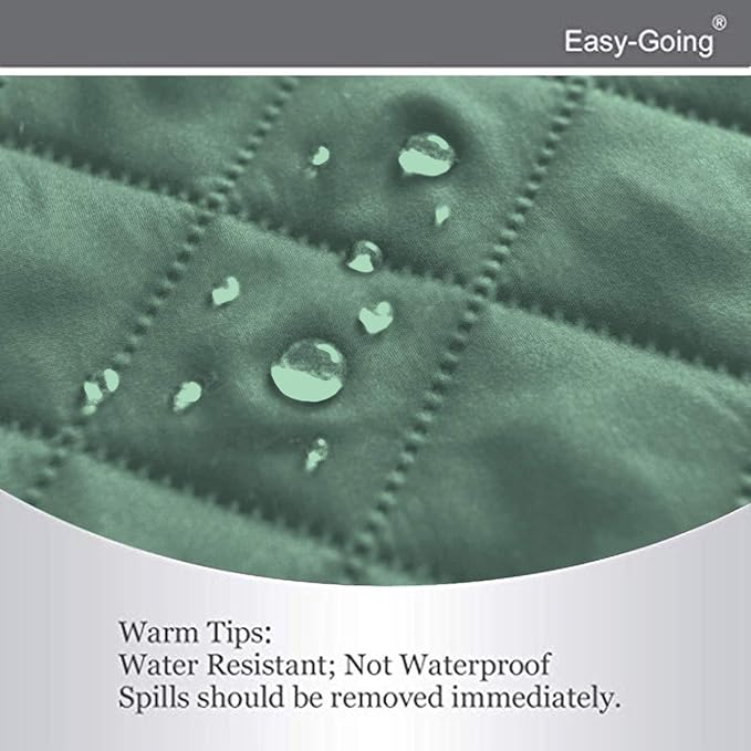 Easy-Going Recliner Sofa Slipcover Reversible Sofa Cover Water Resistant Couch - Image 4