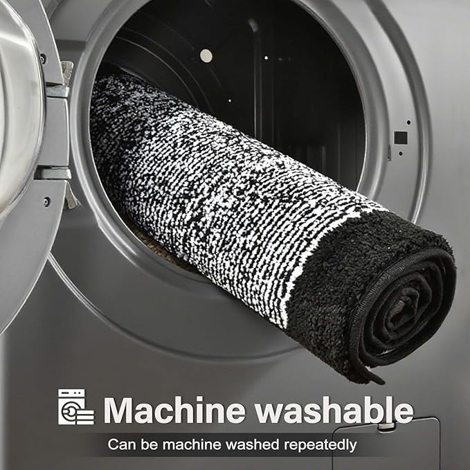 Bathroom Rugs 30x20 Non Slip Washable, Soft Absorbent Quick Dry Mats - Image 9