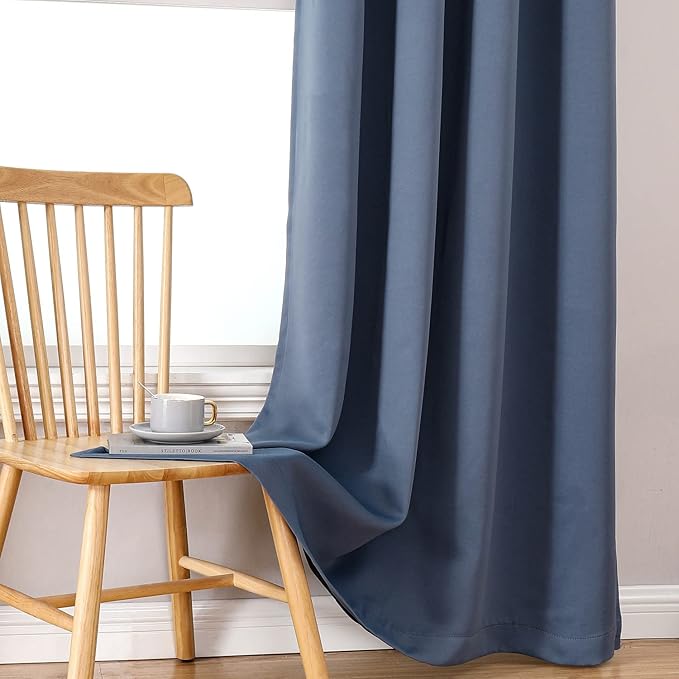 ChrisDowa 100% Blackout Curtains 78 inch Long - Image 7
