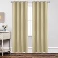 Joydeco Blackout Curtains 72 Inch Length 2 Panels Set, Thermal Insulated Long by JOYDECO
