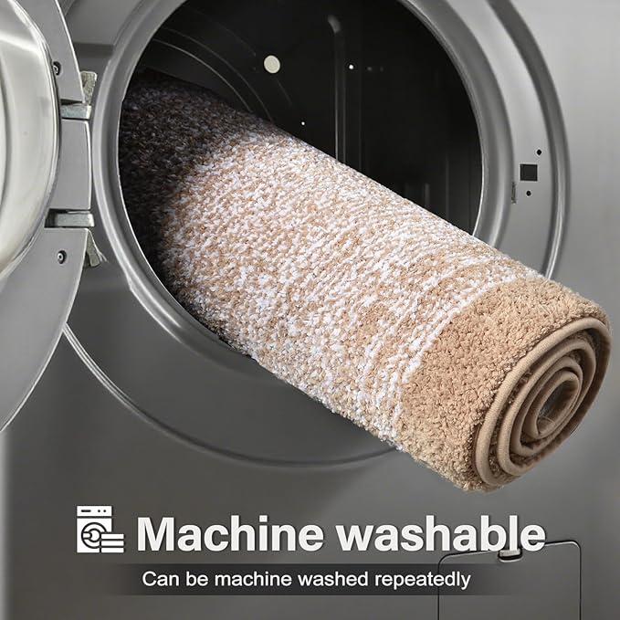 48x32 Large Bathroom Rugs Washable Non Slip, Soft Absorbent Quick Dry Mats - Image 9