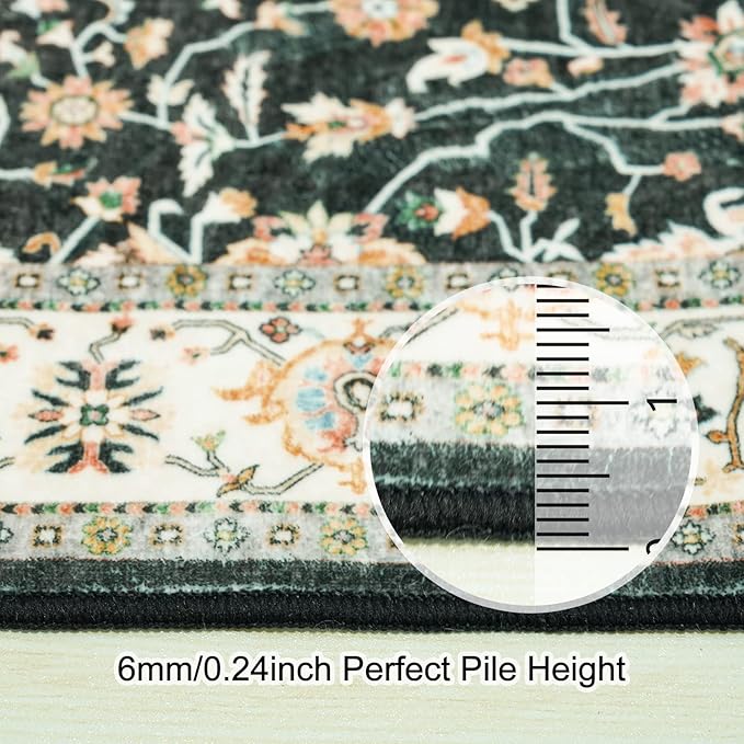 2x3 Washable Hallway Runner Rug - Image 5