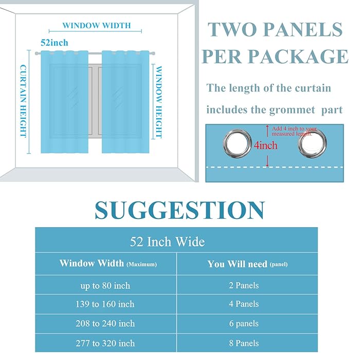 Estelar Textiler Purple and Greyish White Blackout Curtains 54 Inch Length - Image 9