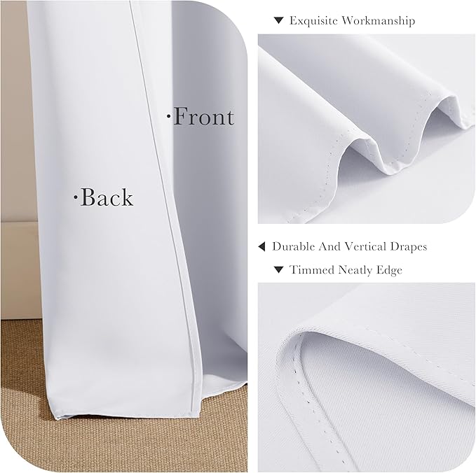 PONY DANCE White Window Curtains - Image 6