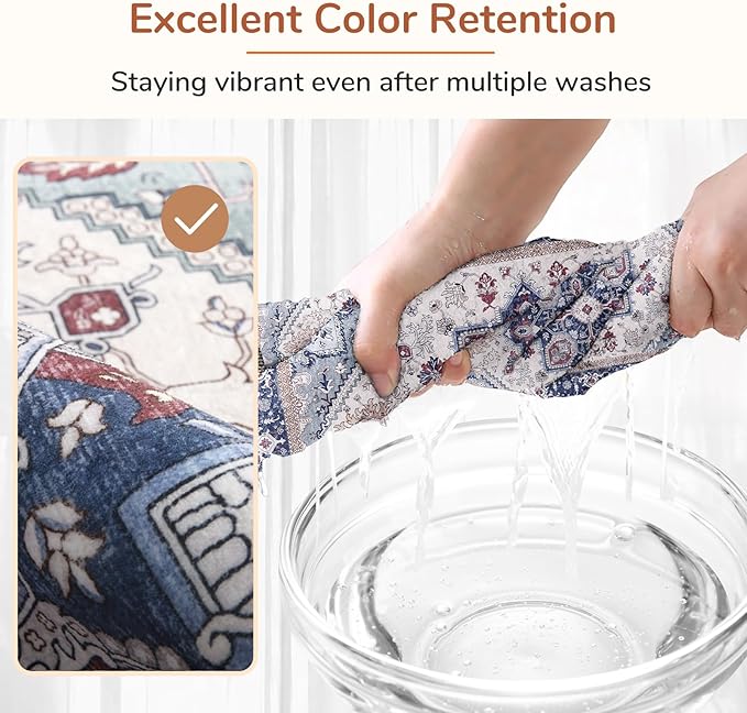 OPPODREAM Soft 8x10 Area Rugs, Washable Rugs 8x10 - Image 6