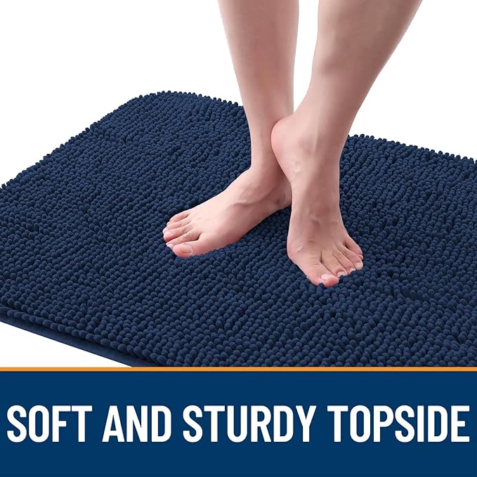 OLANLY Dog Door Mat for Muddy Paws 34x21, Absorbs Moisture and Dirt, Absorbent - Image 4