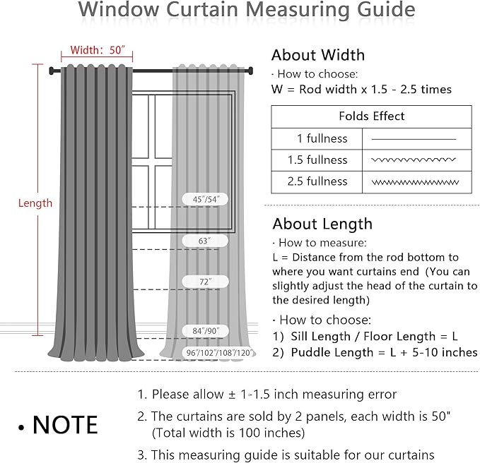 MYSKY HOME Bohemian Macrame Curtains 84 Inches Long - Image 9