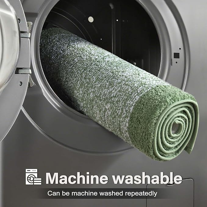 36x24 Large Bathroom Rugs Washable Non Slip, Soft Absorbent Quick Dry Mats - Image 9
