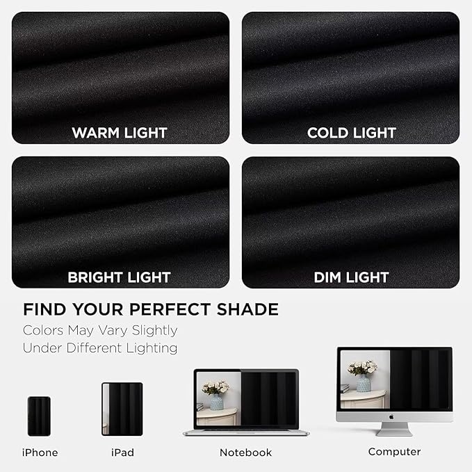Joydeco Blackout Curtains for Bedroom, Noise Reducing Energy Saving Thermal - Image 8