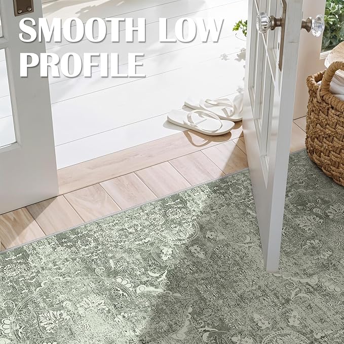 2x3 Entryway Area Rug Washable - Image 6