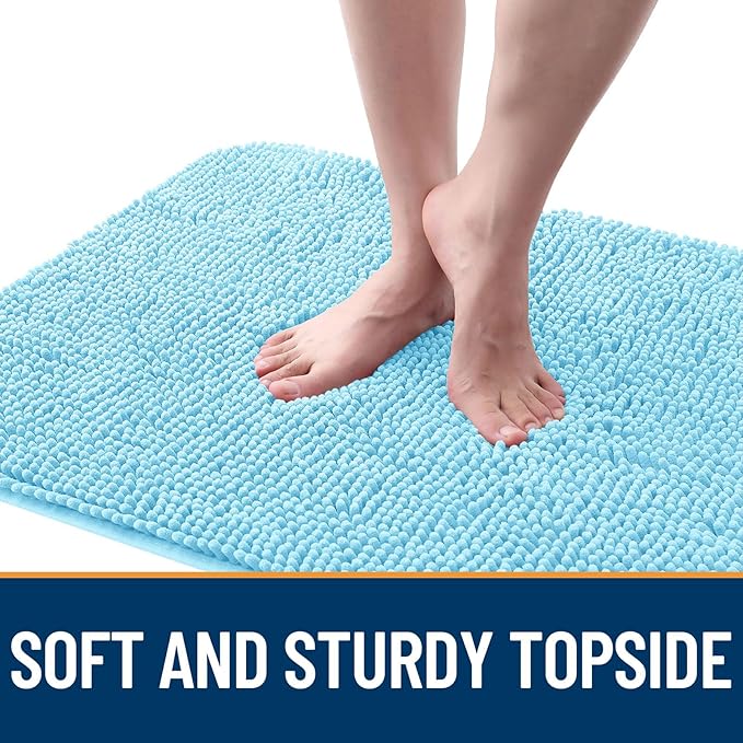 OLANLY Dog Door Mat for Muddy Paws 50x30, Absorbs Moisture and Dirt, Absorbent - Image 4