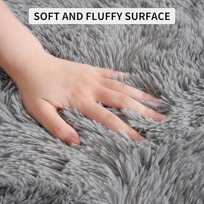 Tepook Area Rugs 10x14 for Living Room, Super Soft Fluffy Rugs for Bedroom - Image 7