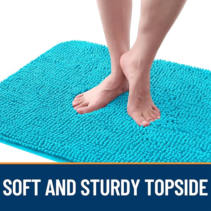 OLANLY Dog Door Mat for Muddy Paws 59x24, Absorbs Moisture and Dirt, Absorbent - Image 4