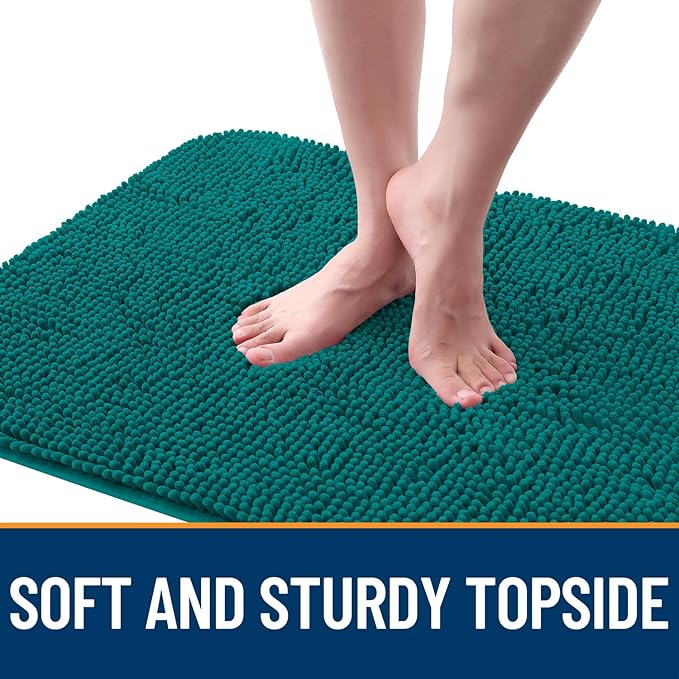 OLANLY Dog Door Mat for Muddy Paws 59x32, Absorbs Moisture and Dirt, Absorbent - Image 4