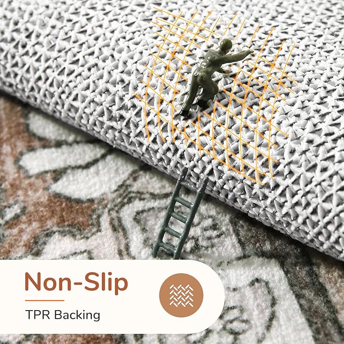 OPPODREAM Soft 10x14 Area Rugs, Washable Rugs 10x14 - Image 4