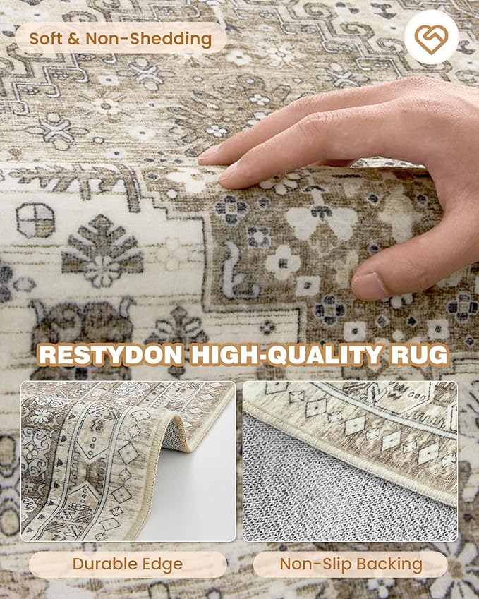 Entryway Rug - 2x3 Washable Rug Runner - Image 7