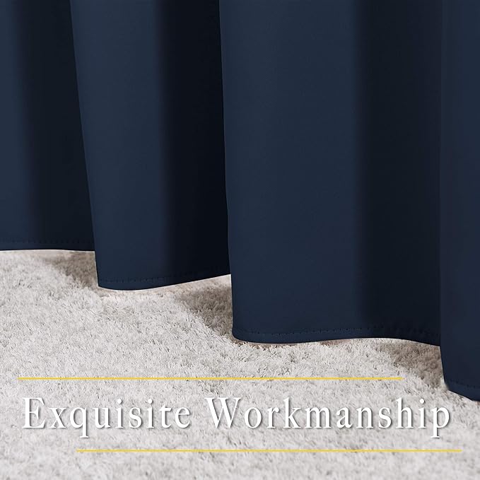 NICETOWN Room Darkening Curtains Blackout 40 inch Curtains - Image 6