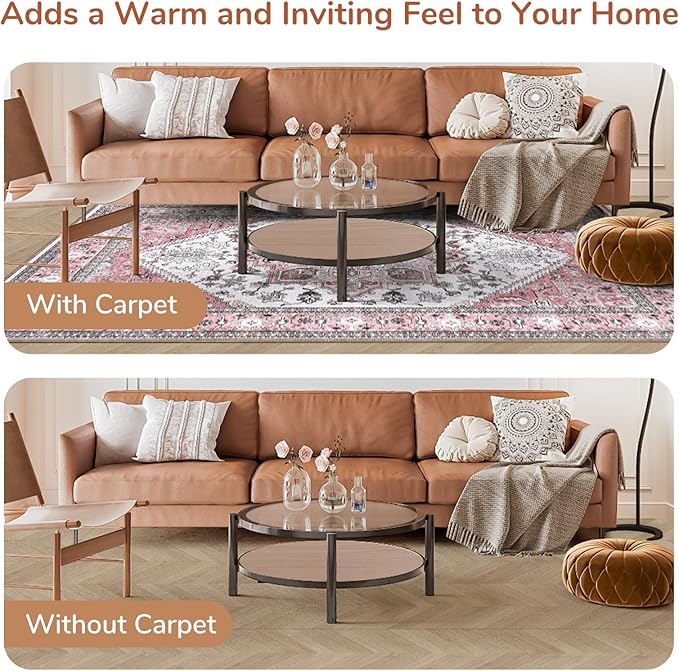OPPODREAM Soft Area Rugs 9x12 Living Room, Washable Rugs 9x12 - Image 8