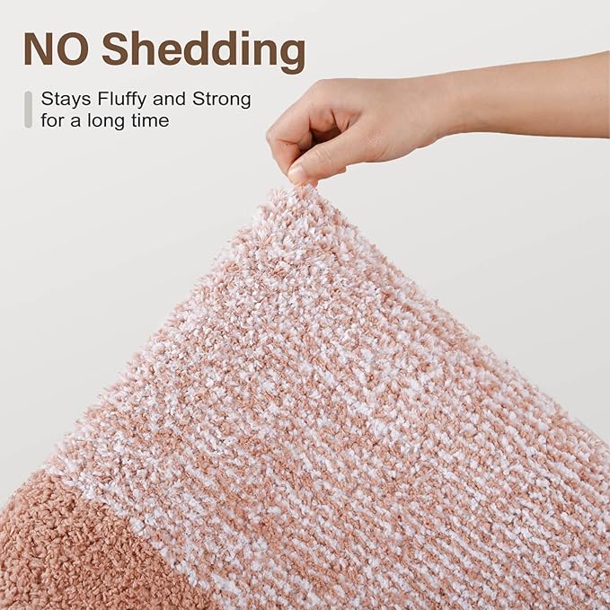 70x24 Long Bathroom Rugs Washable Non Slip, Soft Absorbent Quick Dry Mats - Image 8