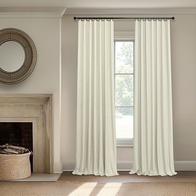 102 Inch Long Curtains for Bedroom Living Room Darkening Blackout Thermal Thick - Image 7