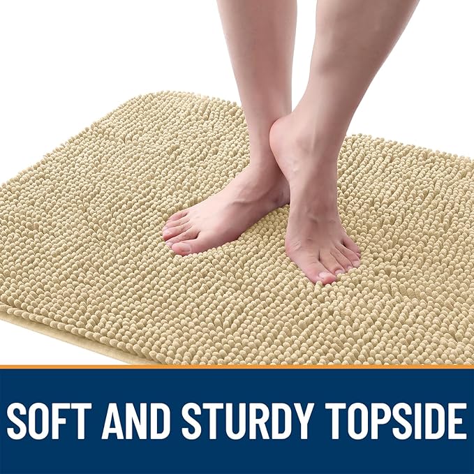 OLANLY Dog Door Mat for Muddy Paws 44x24, Absorbs Moisture and Dirt, Absorbent - Image 4