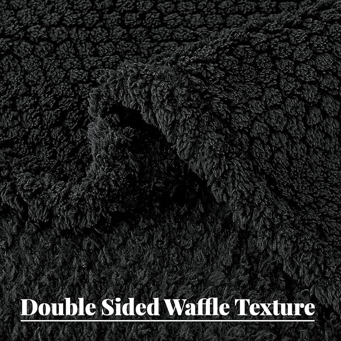 Whale Flotilla Twin Size Fuzzy Fleece Blanket - Image 6