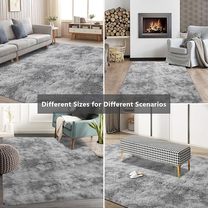 10X14 Large Area Rugs for Living Room Bedroom, Big Shag Rug for Bedroom Dorm - Image 6