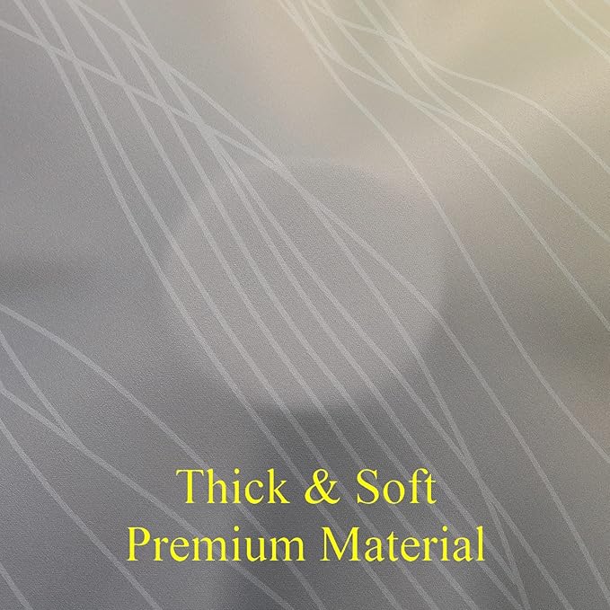 Ombre Gray and Yellow Blackout Curtains 45 Inch Length 2 panels, Full Room - Image 8