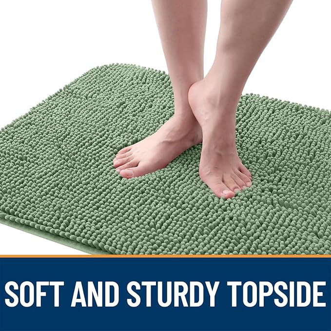 OLANLY Dog Door Mat for Muddy Paws 59x35, Absorbs Moisture and Dirt, Absorbent - Image 4