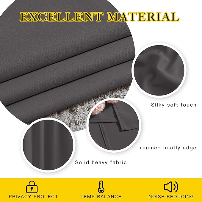 NICETOWN Blackout Curtains for Bedroom - Image 4