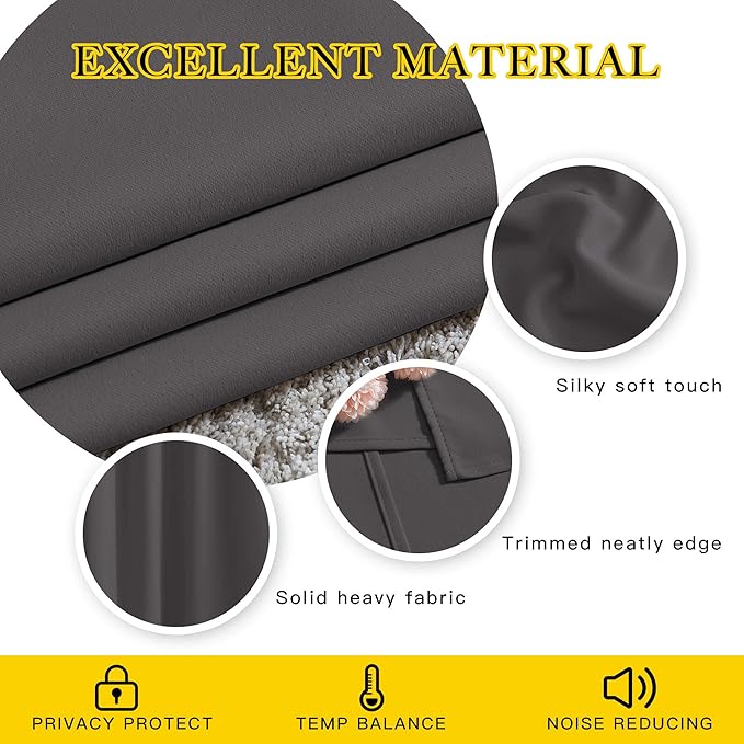 NICETOWN Blackout Curtains Panels - Image 3
