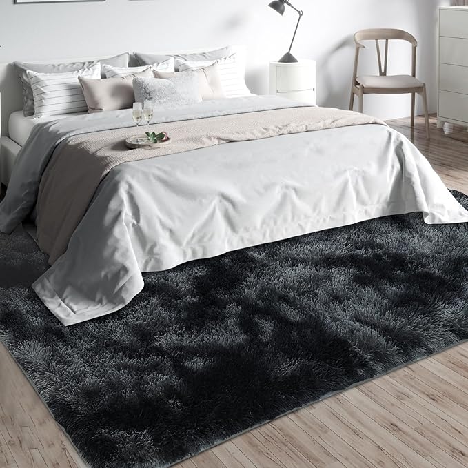 Shag Area Rugs for Bedroom Living Room, 6X9 Ultra Soft Fluffy Area Rugs for Dorm - Image 8