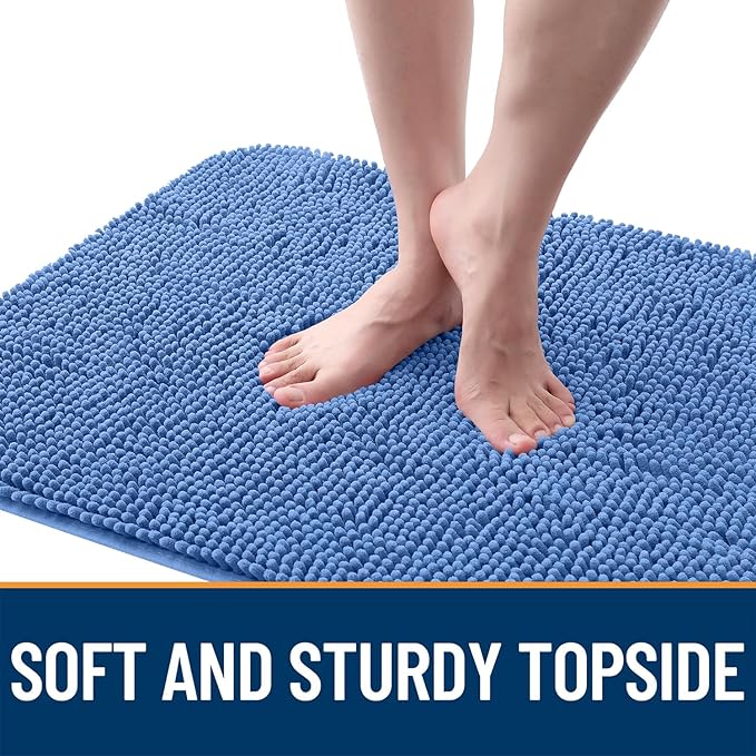 OLANLY Dog Door Mat for Muddy Paws 59x32, Absorbs Moisture and Dirt, Absorbent - Image 4
